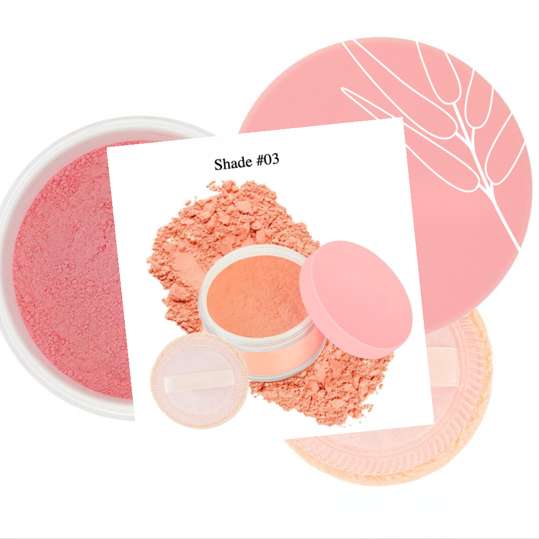 Private Label Natural Blush Powder – Shade 3