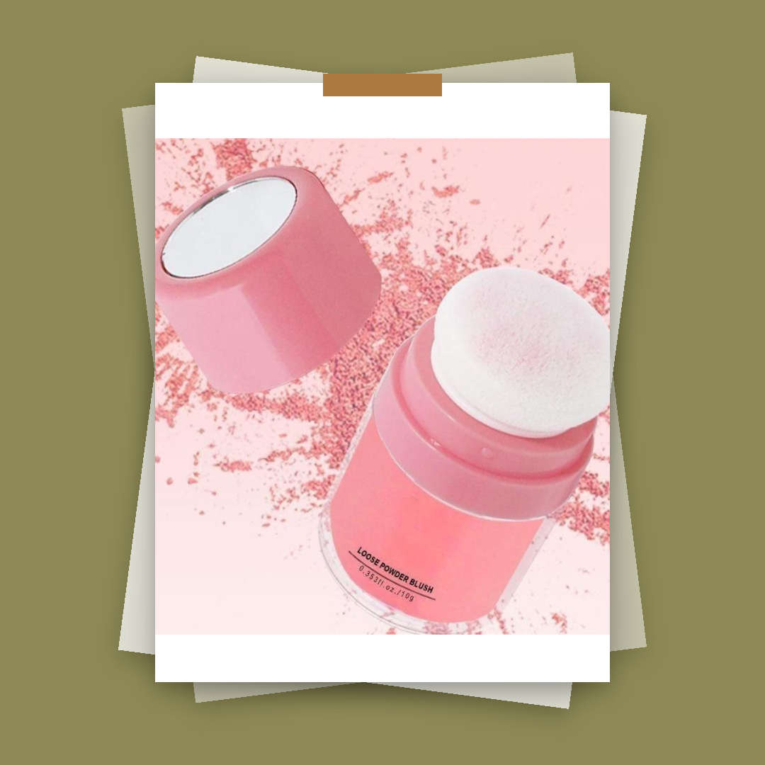 Private Label Natural Brightening Blush Loose Powder