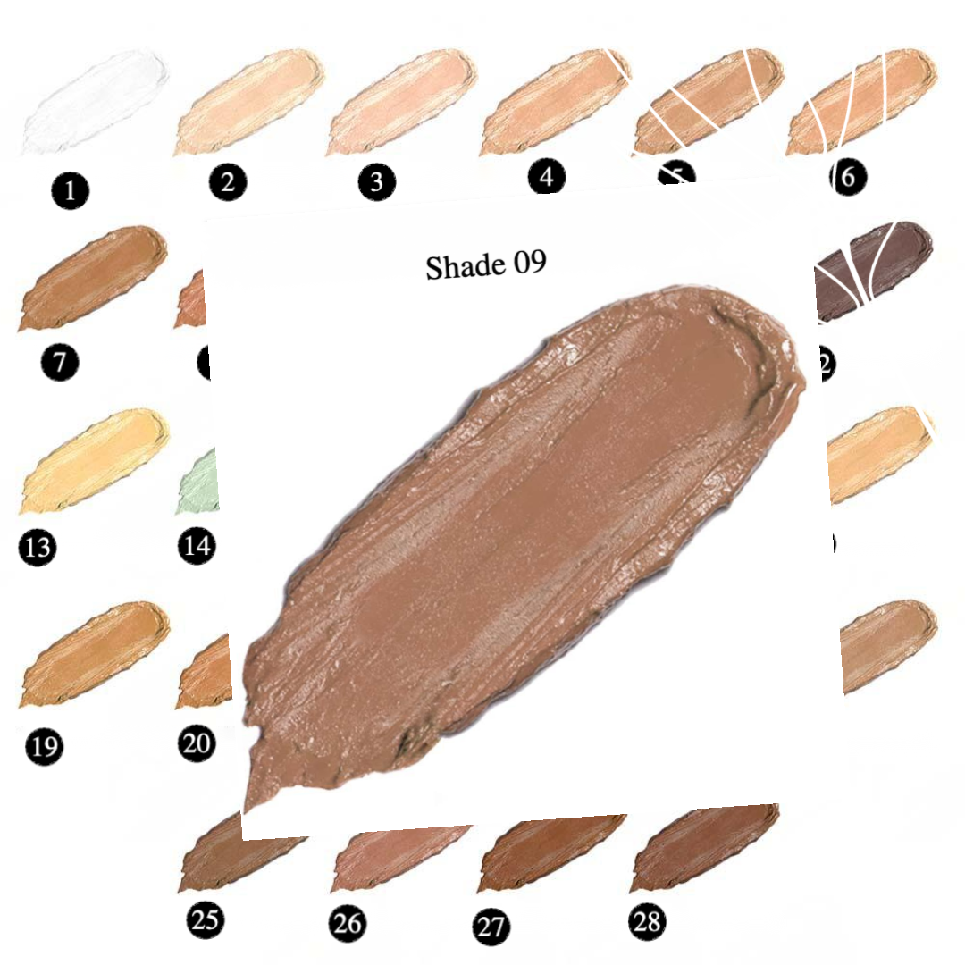 Private Label Natural Contouring & Concealer Cream Shade 09