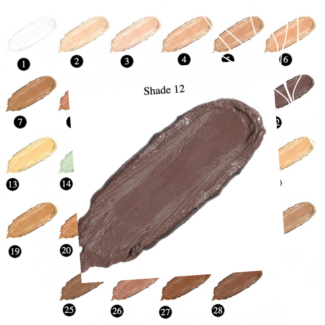 Private Label Natural Contouring & Concealer Cream Shade 12