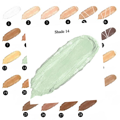 Private Label Natural Contouring & Concealer Cream Shade 14