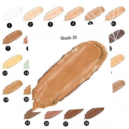 Private Label Natural Contouring & Concealer Cream Shade 20