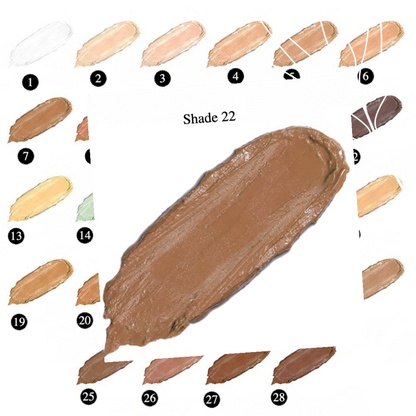 Private Label Natural Contouring & Concealer Cream Shade 22