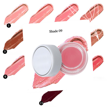 Private Label Natural Dewy Cream Blush Shade 9