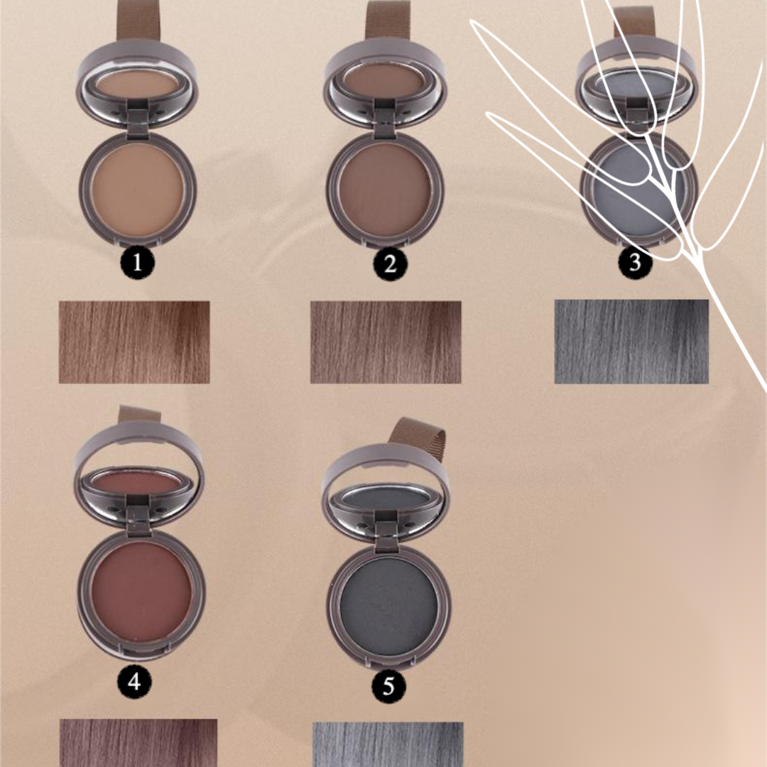 Private Label Natural Hairline Powder Shade Chart 