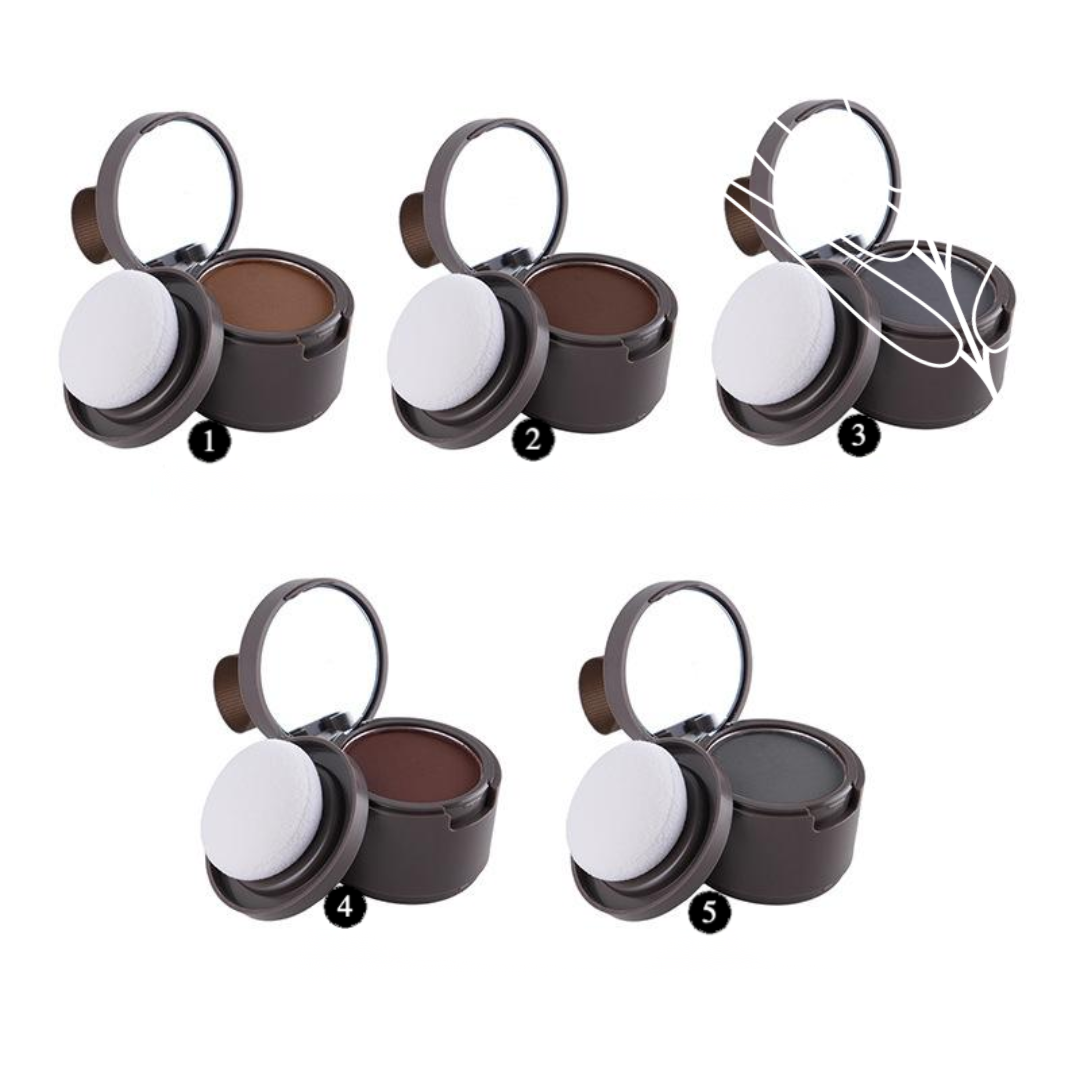 Private Label Natural Hairline Powder Shade Chart 