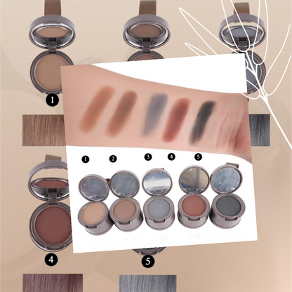 Private Label Natural Hairline Powder Shade Chart 