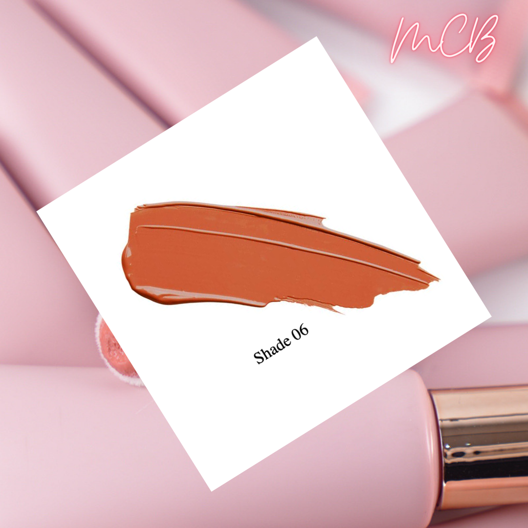 Private Label Matte Liquid Blush with Cushion Applicator Shade 06