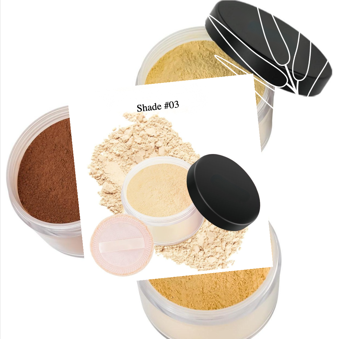 Private Label Natural Loose Powder Shade 3