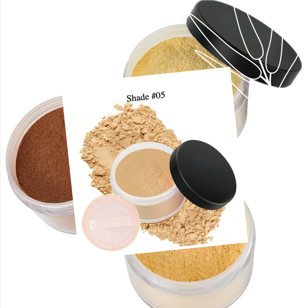 Private Label Natural Loose Powder Shade 5