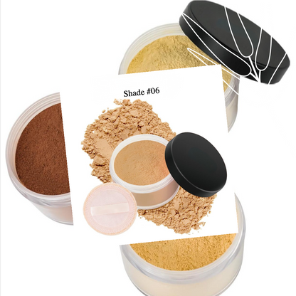 Private Label Natural Loose Powder Shade 6