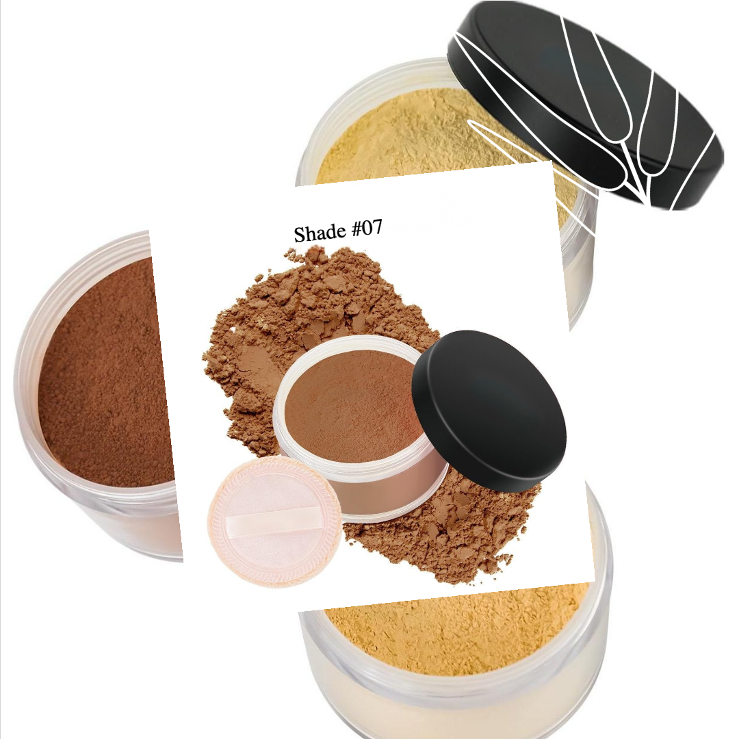 Private Label Natural Loose Powder Shade 7