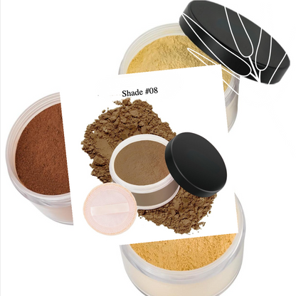 Private Label Natural Loose Powder Shade 8