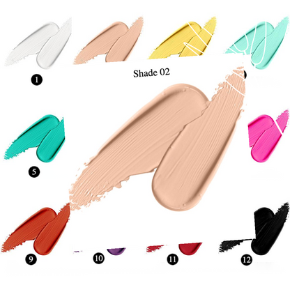 Private Label Natural Matte Painted Concealer Cream Paint Face & Body Shade 02