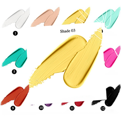 Private Label Natural Matte Painted Concealer Cream Paint Face & Body Shade 03