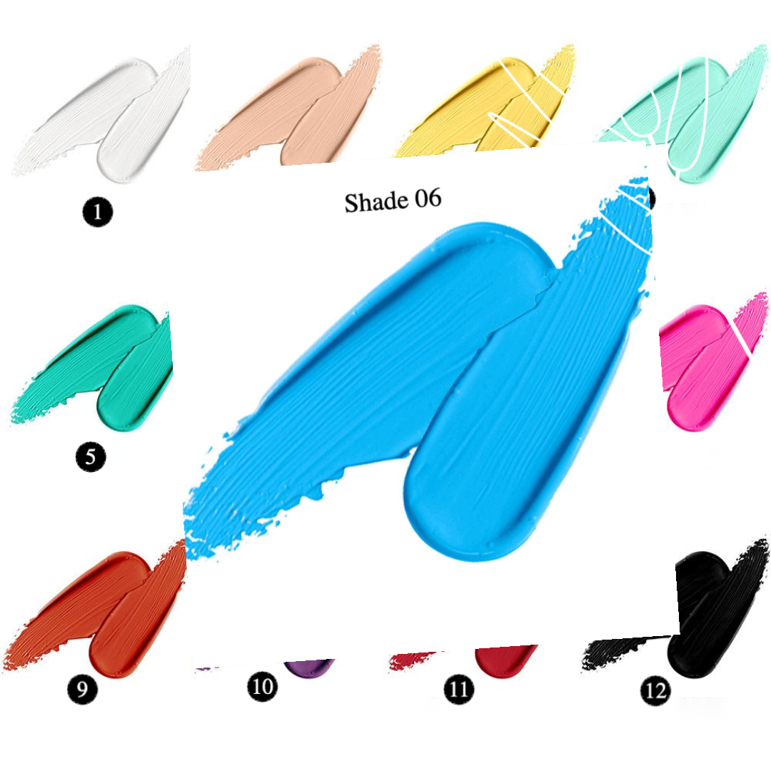 Private Label Natural Matte Painted Concealer Cream Paint Face & Body Shade 06