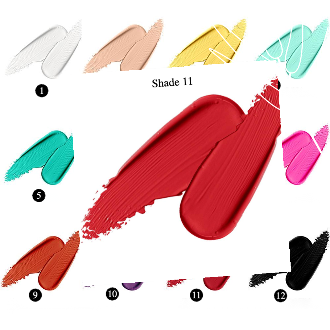 Private Label Natural Matte Painted Concealer Cream Paint Face & Body Shade 11