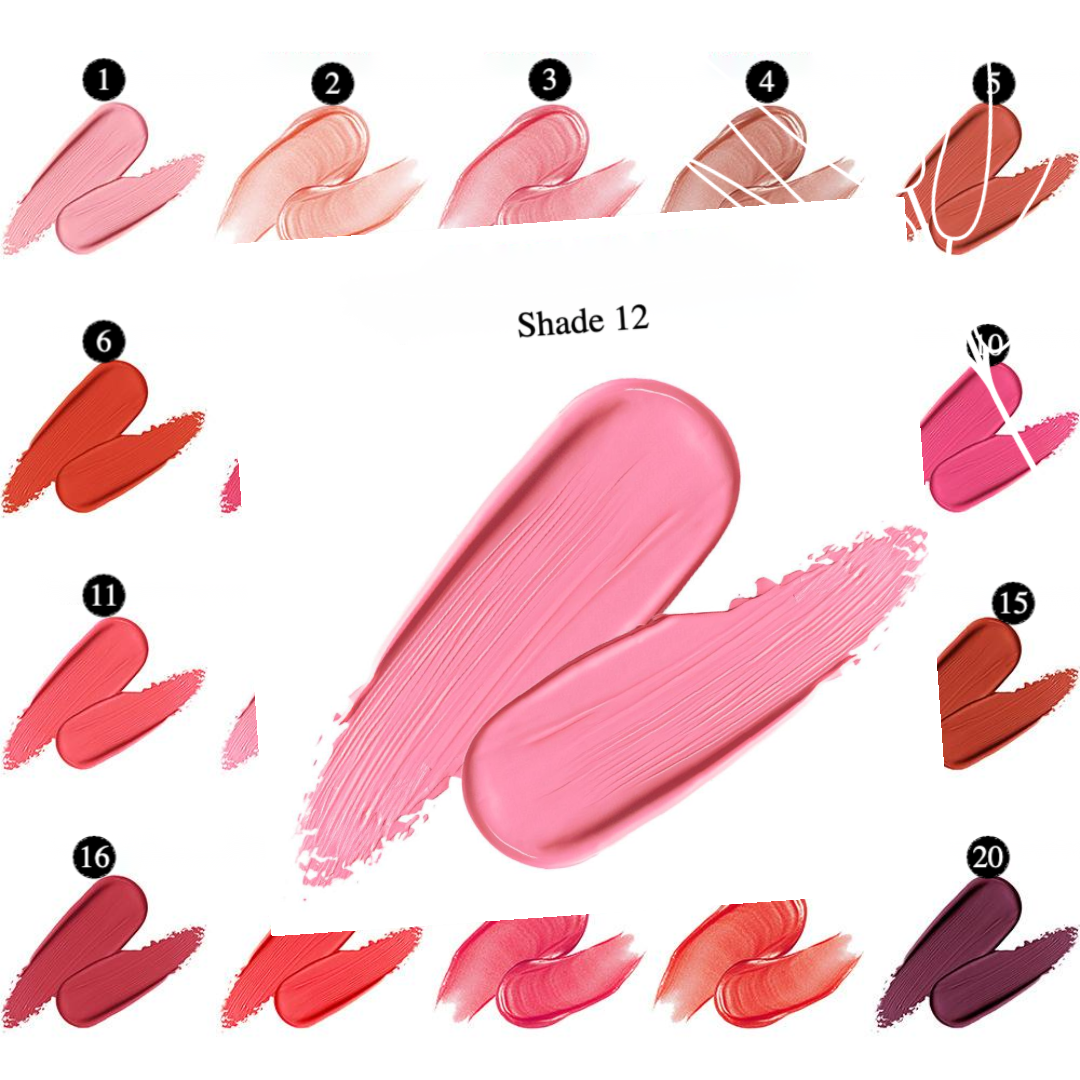 Private Label Natural Multi-functional Liquid Blush Shade 12