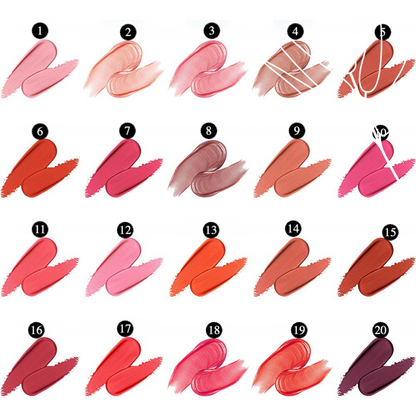 Private Label Natural Multi-functional Liquid Blush Shade Chart