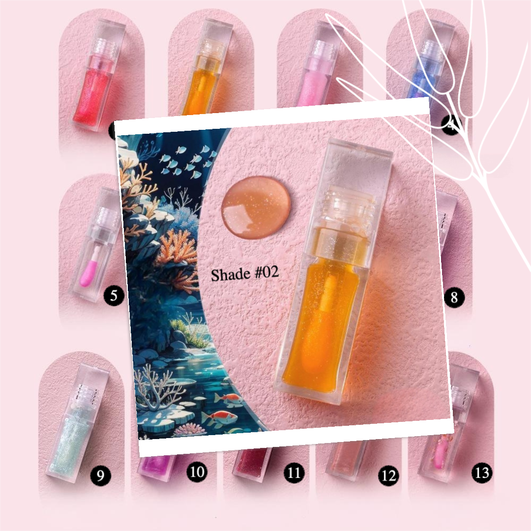 Private Label Natural Organic Color-Changing Lip Plumping Oil Shade02