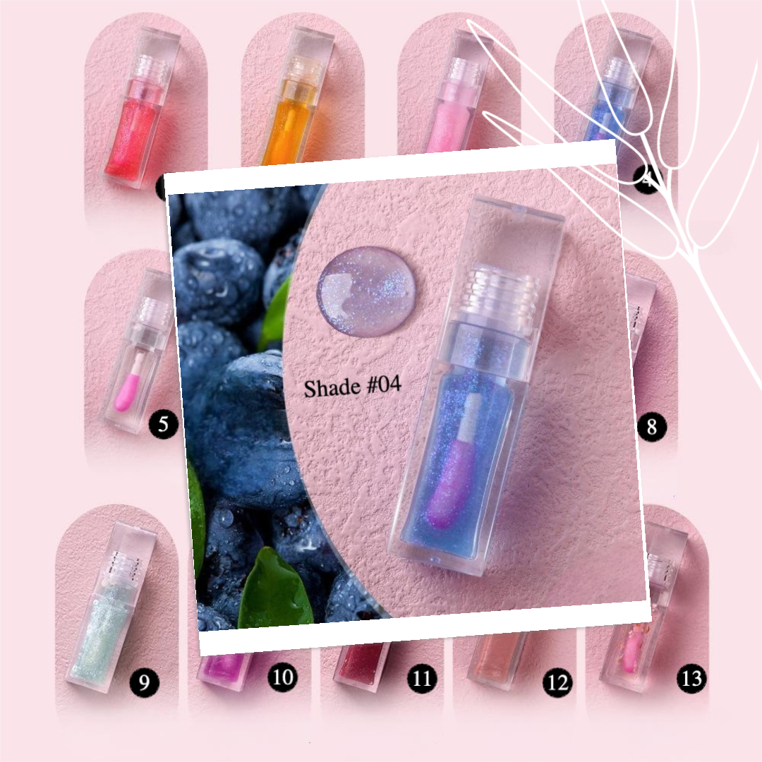 Private Label Natural Organic Color-Changing Lip Plumping Oil Shade04
