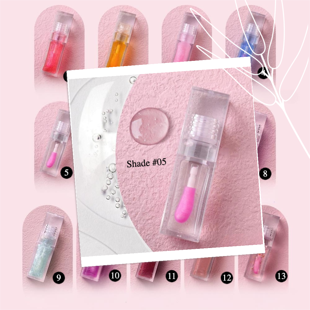 Private Label Natural Organic Color-Changing Lip Plumping Oil Shade05