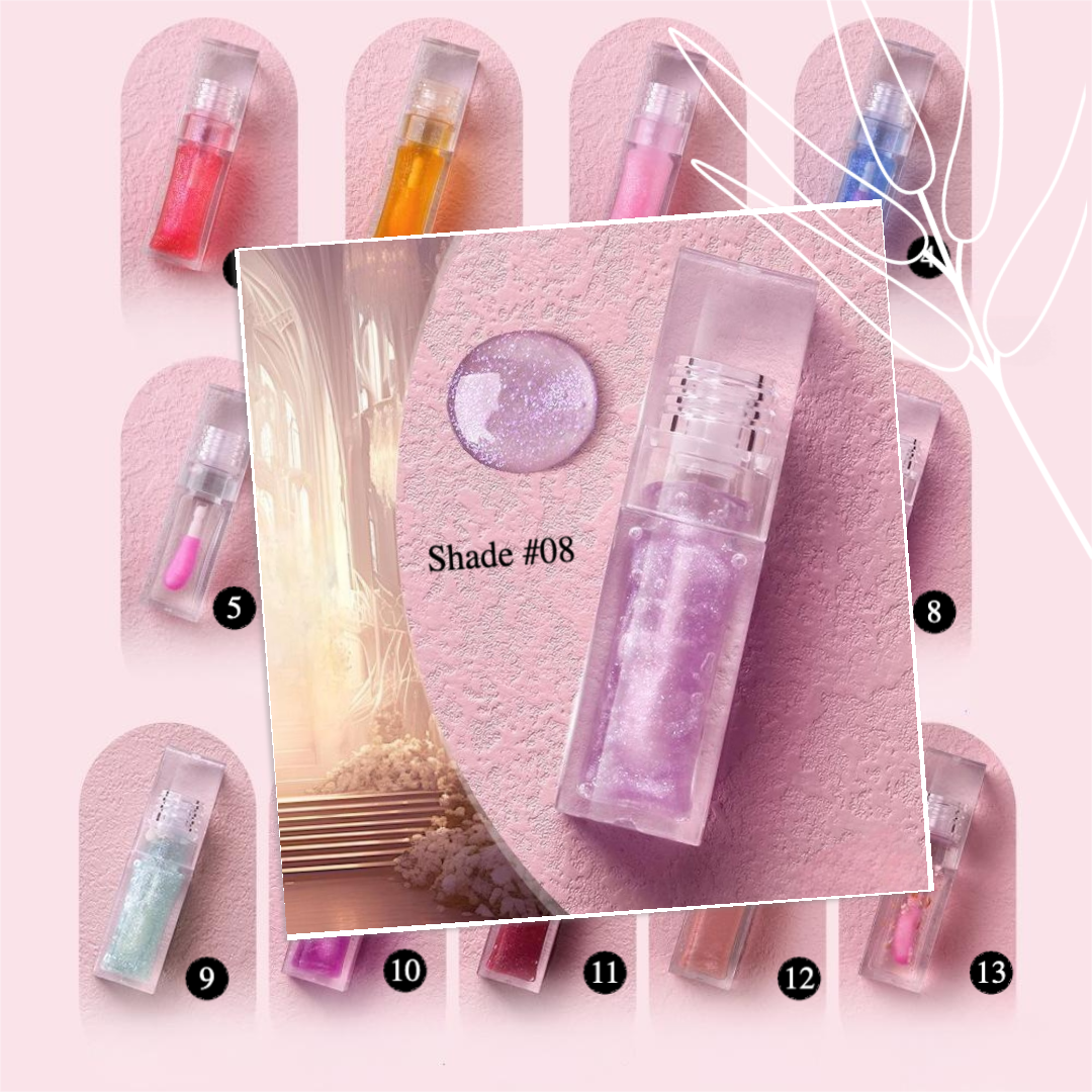 Private Label Natural Organic Color-Changing Lip Plumping Oil Shade08