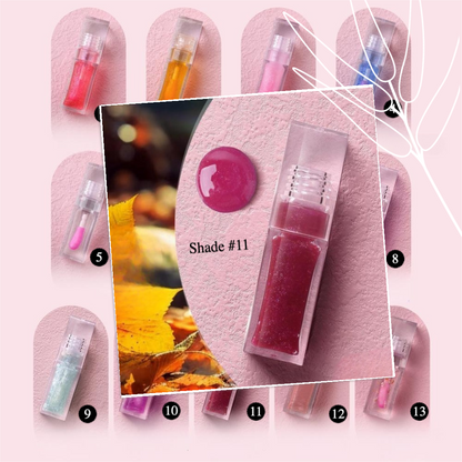 Private Label Natural Organic Color-Changing Lip Plumping Oil Shade11