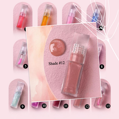 Private Label Natural Organic Color-Changing Lip Plumping Oil Shade12