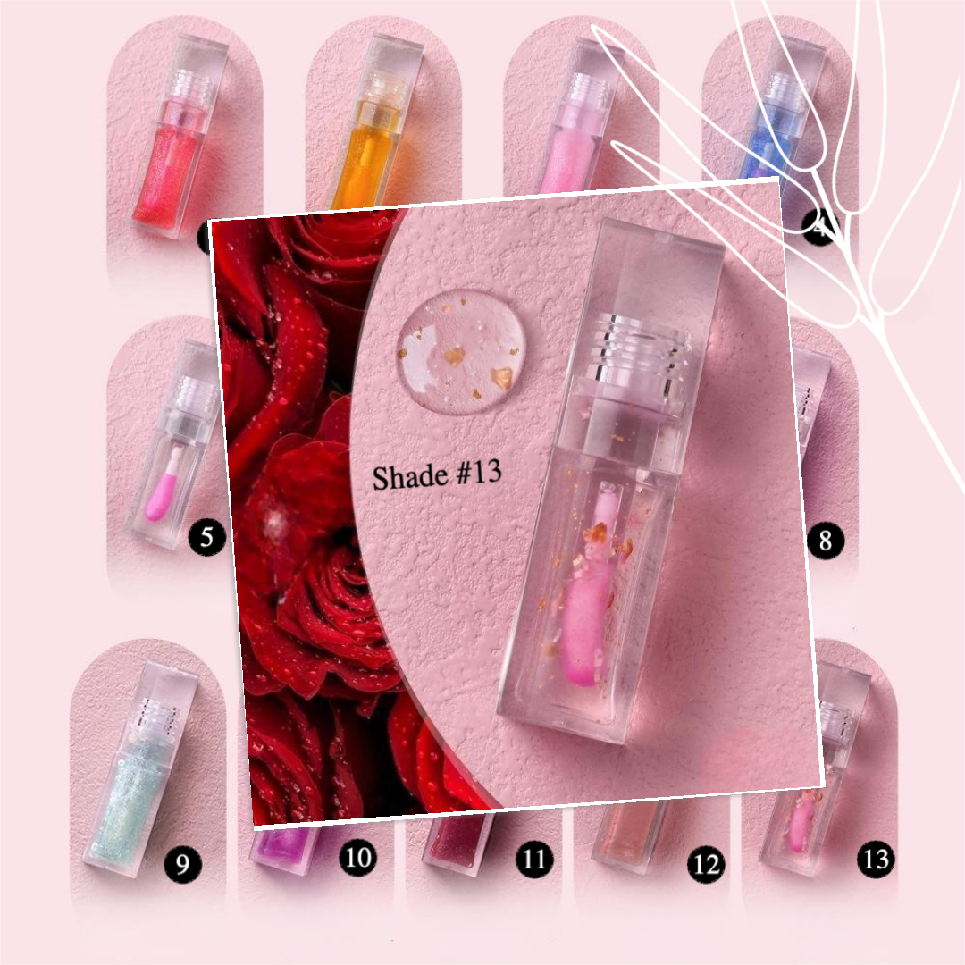 Private Label Natural Organic Color-Changing Lip Plumping Oil Shade 13