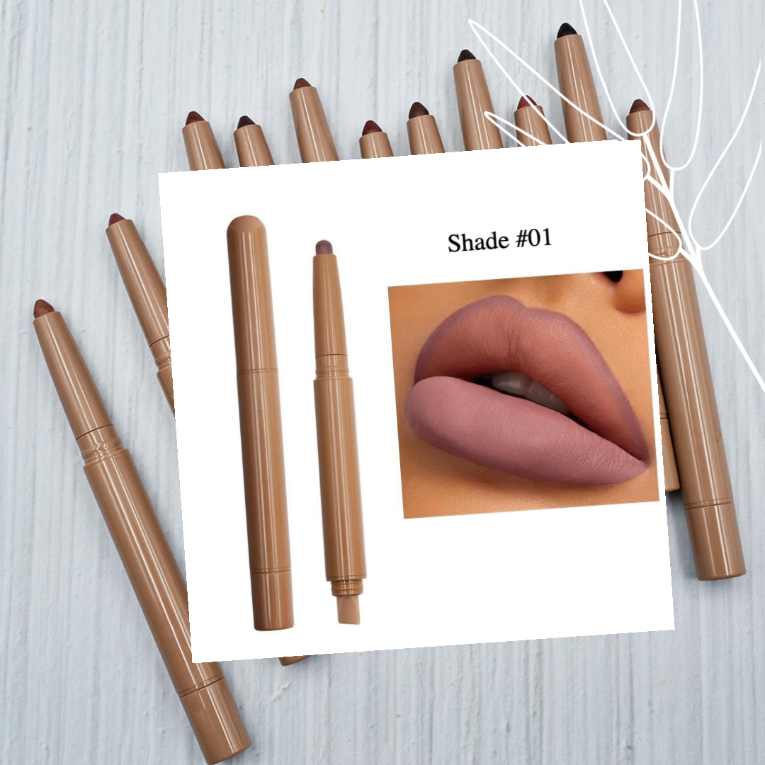 Private Label Natural Peptide Lip Liner Shade 01