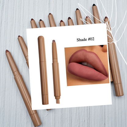 Private Label Natural Peptide Lip Liner Shade 02
