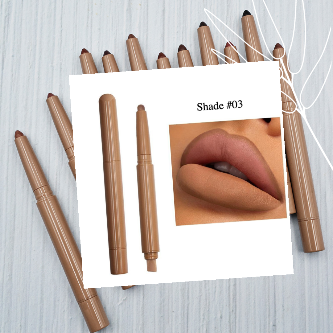 Private Label Natural Peptide Lip Liner Shade 03