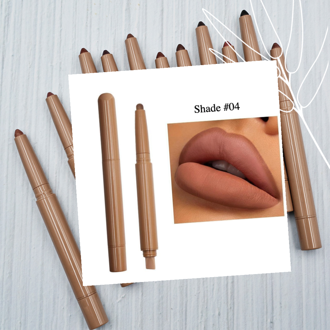 Private Label Natural Peptide Lip Liner Shade 04