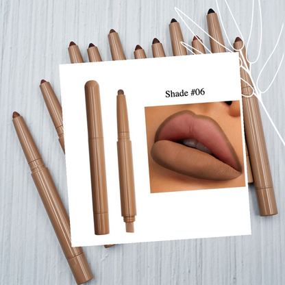 Private Label Natural Peptide Lip Liner Shade 06