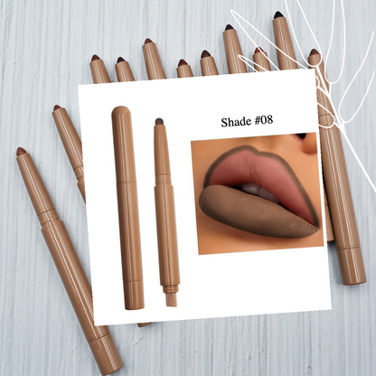 Private Label Natural Peptide Lip Liner Shade 08