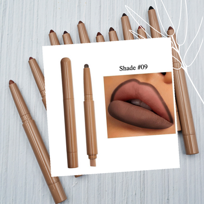 Private Label Natural Peptide Lip Liner Shade 09