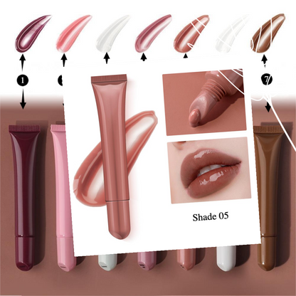 Private Label Natural Peptide Moisture Lip Gloss Shade 05