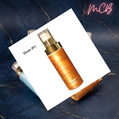 Private Label Natural Shimmer Makeup Setting Spray Shade #01