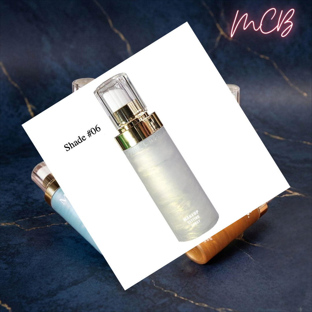 Private Label Natural Shimmer Makeup Setting Spray Shade #06