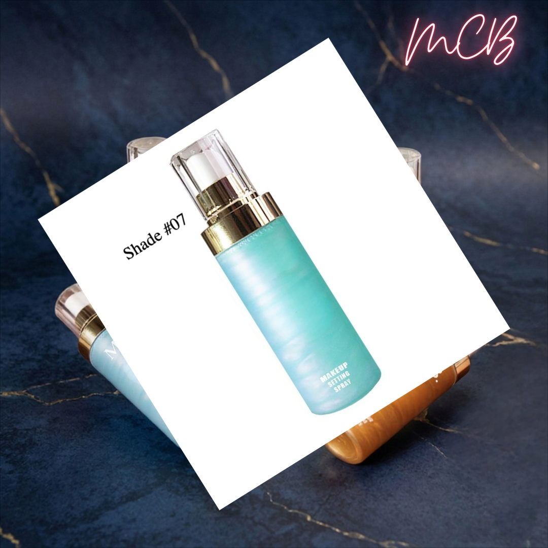Private Label Natural Shimmer Makeup Setting Spray Shade #07