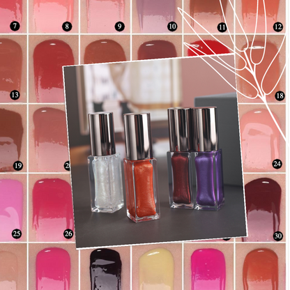 Private Label Natural Shimmer Mirror-Finish Liquid Lipstick – 65 Shades