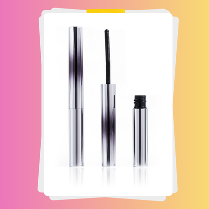 Private Label Natural Small Steel Rod Waterproof Silicone Brush Mascara