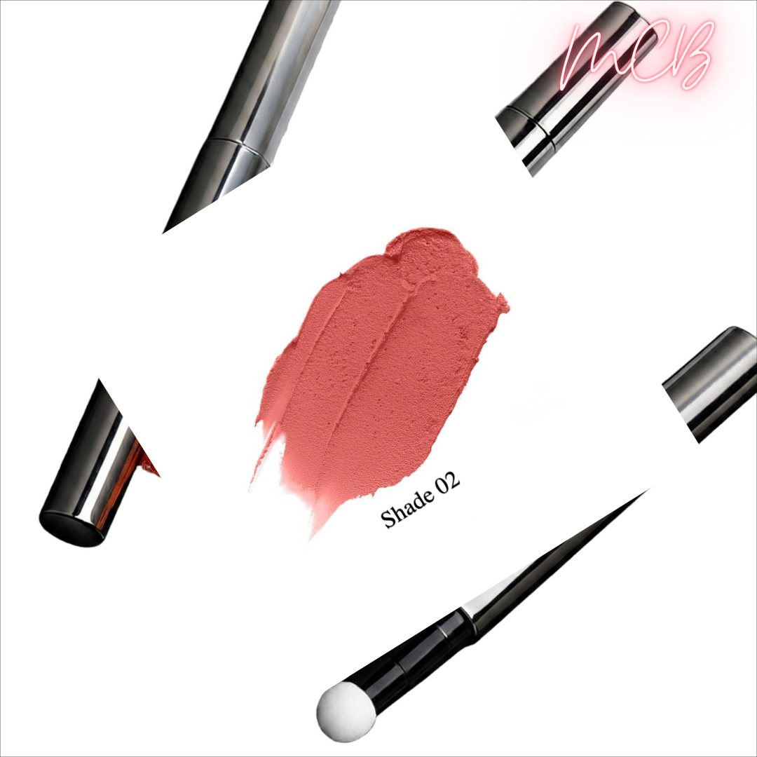 Private Label Natural Velvety Matte Texture Lip Gloss Shade 02