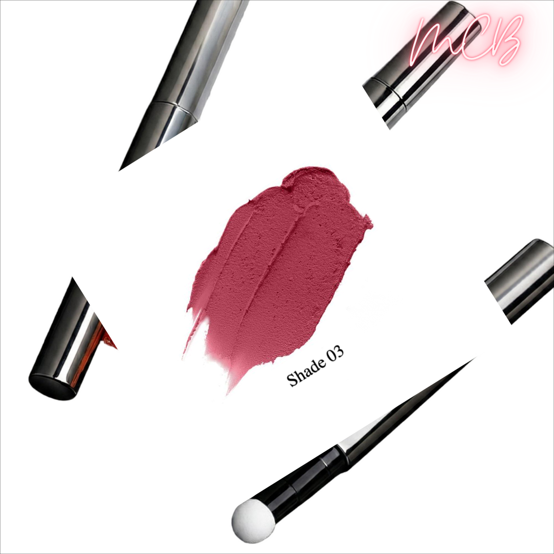 Private Label Natural Velvety Matte Texture Lip Gloss Shade 03