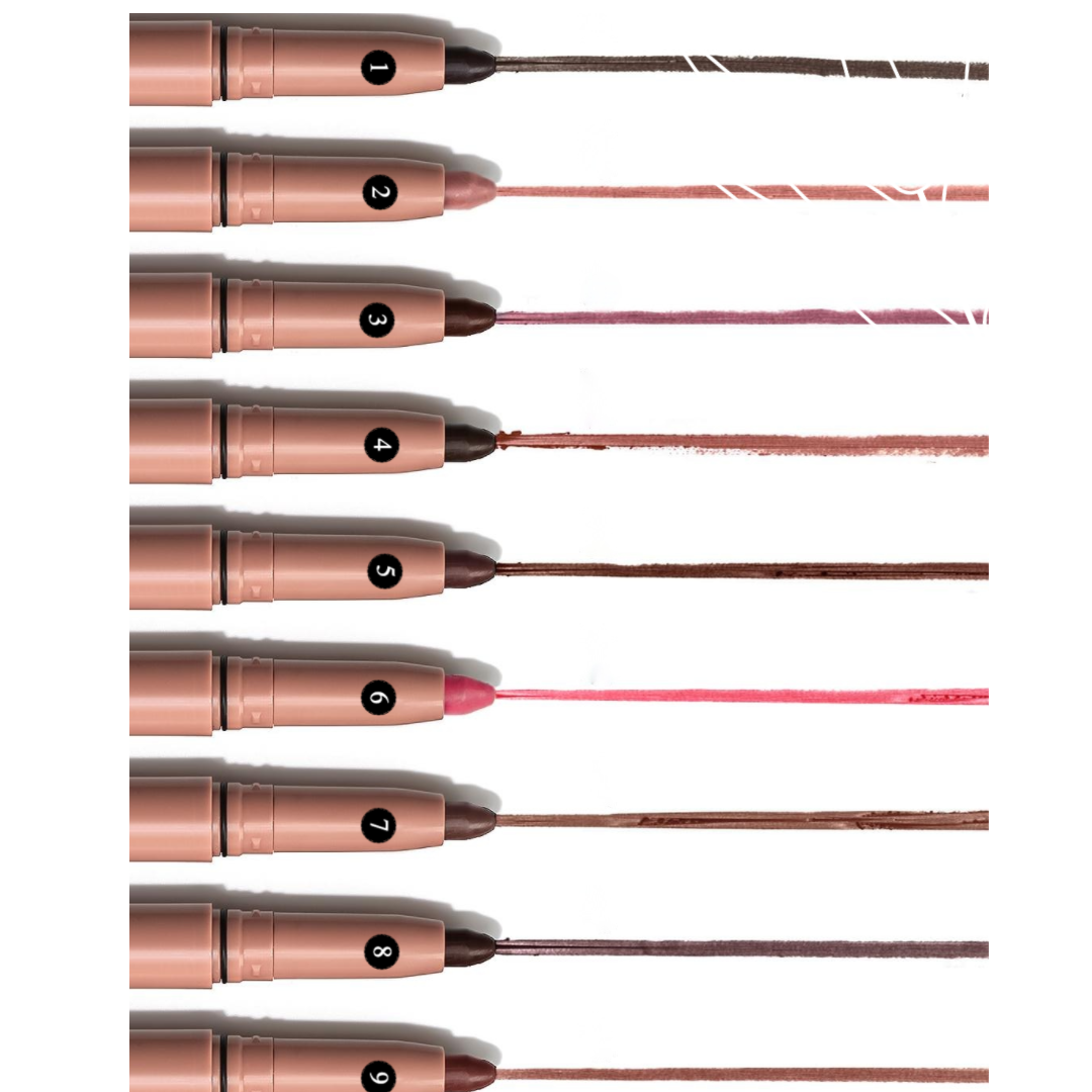 Private Label Natural Waterproof Creamy Lip Liner Shade Option 1