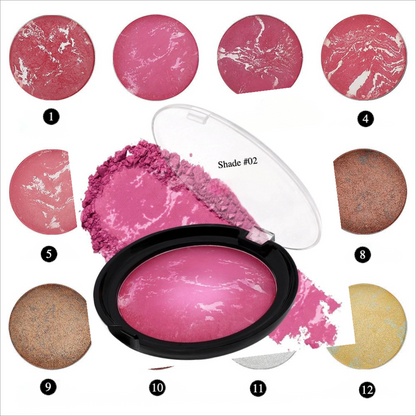 Private Label Nature Baked Blush Powder Shade 2