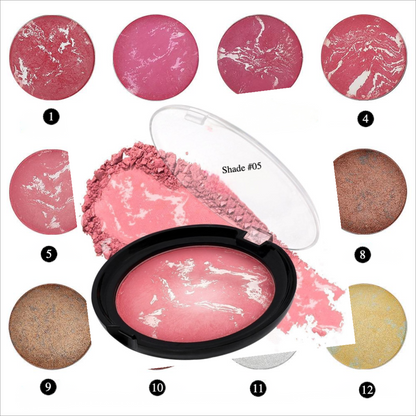 Private Label Nature Baked Blush Powder Shade 5