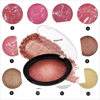 Private Label Nature Baked Blush Powder Shade 7