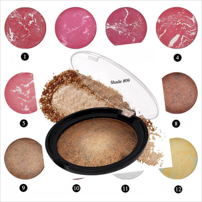 Private Label Nature Baked Blush Powder Shade 9
